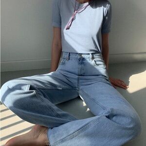 Zara Hi Rise full length jeans